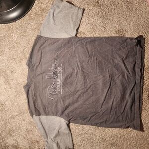 Vintage FUBU Shirt Mens Size Large Y2k Style Grey (1)